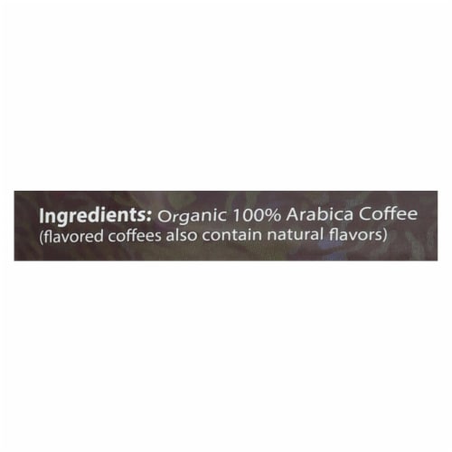 Organic Coffee Company Occ Gorilla Decaf Ground, Regular Roast - Case of 6 - 12 oz. Perspective: back