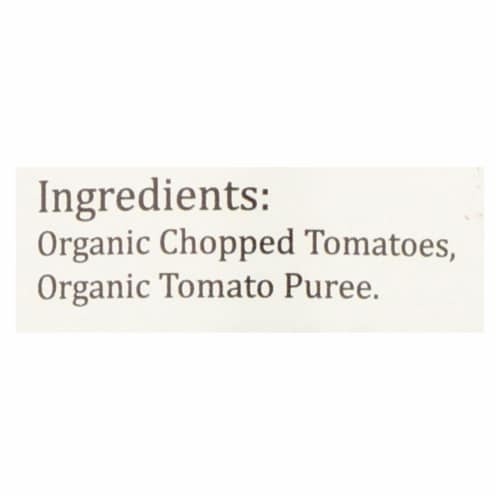Organico Bello Tomatoes - Organic - Chopped - Case of 12 - 14.28 oz. Perspective: back