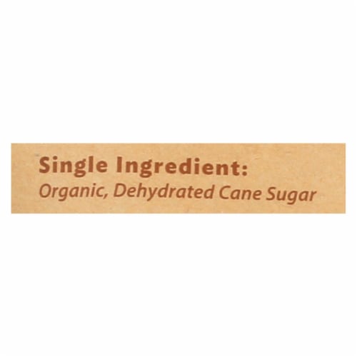 Just Panela Handcrafted Unrefined & Organic Cane Sugar  - Case of 8 - 16 oz. Perspective: back