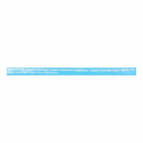 Pascha Organic Rice Milk Chocolate Baking Chips - Chocolate - Case of 8 - 7 oz. Perspective: back