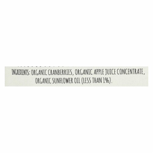 Patience Fruit and Co Whole Cranberries - Dried - Case of 8 - 4 oz. Perspective: back
