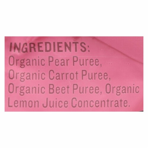 Peter Rabbit Organics Veggie Snack - Beet Carrot and Pear - Case of 10 - 1 Perspective: back