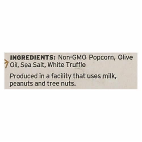 Pipcorn Mini Popcorn - Truffle - Case of 12 - 4 oz. Perspective: back