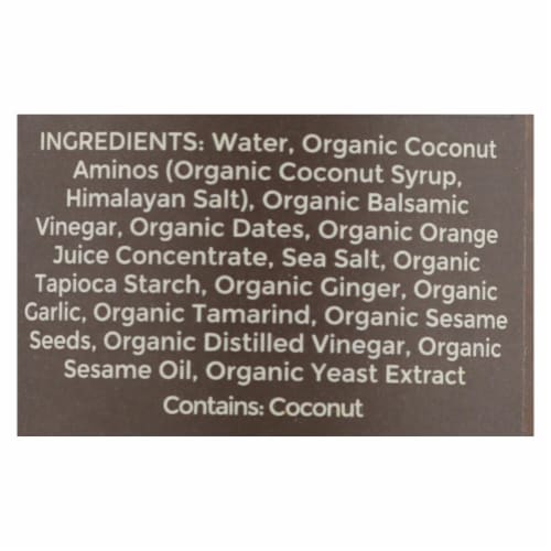 Primal Kitchen - Teriyaki Sauce No Soy - Case of 6 - 8.5 oz. Perspective: back