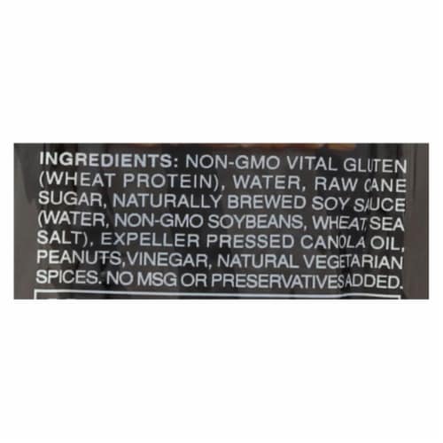 Primal Strips Vegan Jerky - Meatless - Seitan - Thai Peanut - 1 oz - Case of 24 Perspective: back