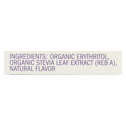 Pyure Brand Organic Stevia Granular Sweetener  - Case of 6 - 2.82 oz. Perspective: back