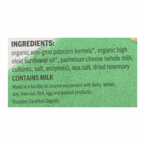 Quinn - Microwave Popcorn - Parmesan and Rosemary - Case of 6 - 7 oz. Perspective: back