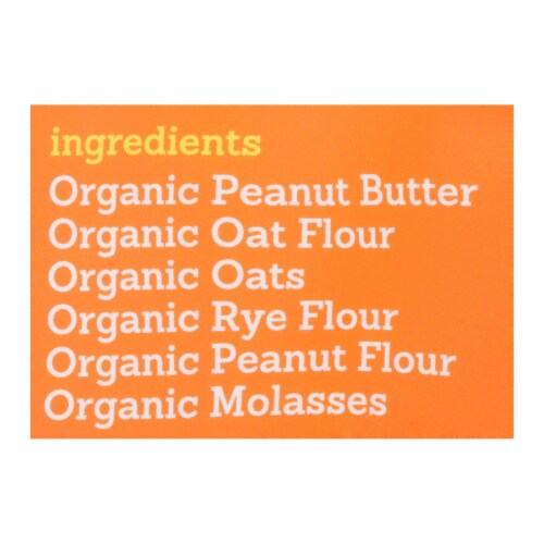 Dog Treats, Peanut Butter & Molasses Recipe, Large - Case of 6 - 5 oz. Perspective: back