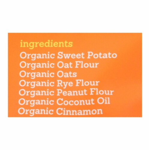 Riley's Organics Organic Dog Treats, Sweet Potato Recipe, Small - Case of 6 - 5 oz. Perspective: back