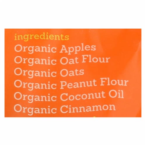 Riley's Organics Organic Dog Treats, Apple Recipe, Large - Case of 6 - 5 oz. Perspective: back