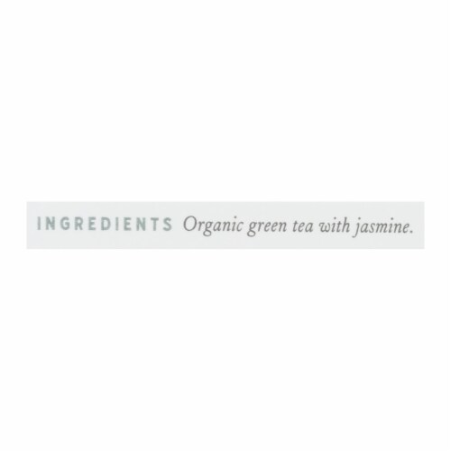Rishi Organic Green Tea - Jasmine - Case of 6 - 15 Bags Perspective: back
