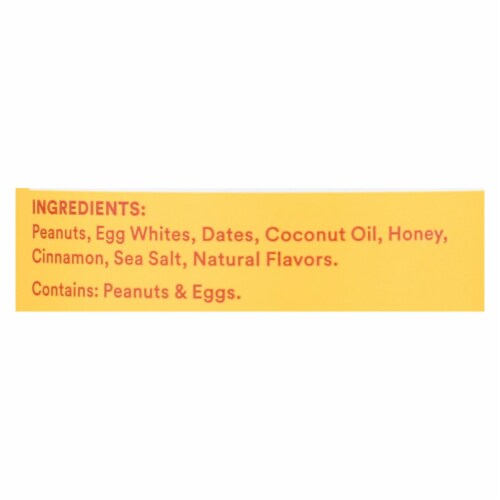 Rxbar - Peanut Butter Honey Cinnamon - Case of 6 - 10 oz. Perspective: back