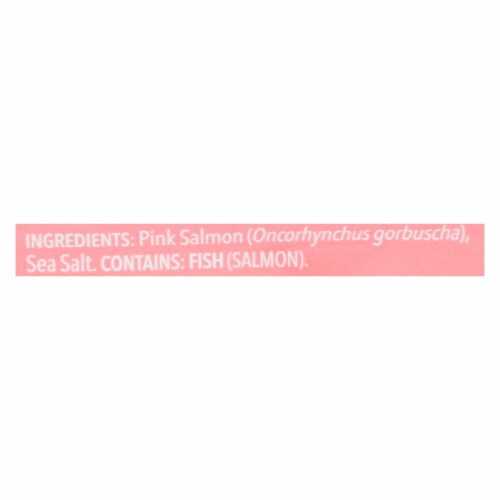 Safe Catch - Salmon Pink Wild Alaskan - Case of 12 - 3 oz. Perspective: back