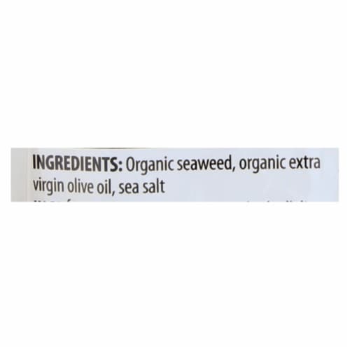 Seasnax Organic Classic Single - 5 Full Sheets - Case of 12 - 0.36 oz. Perspective: back