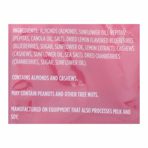 Second Nature - Nut Medley Antioxident Smart Mix - Case of 6-10 oz. Perspective: back
