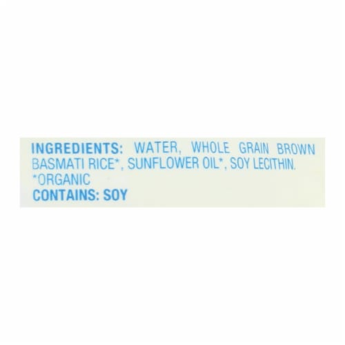 Seeds of Change Organic Rishikesh Brown Basmati Rice - Case of 12 - 8.5 oz. Perspective: back