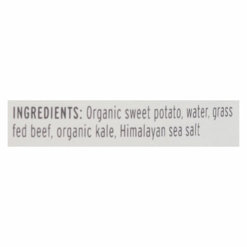 Serenity Kids Llc - Pouch Beef Kale S Pot - Case of 6 - 3.5 oz. Perspective: back