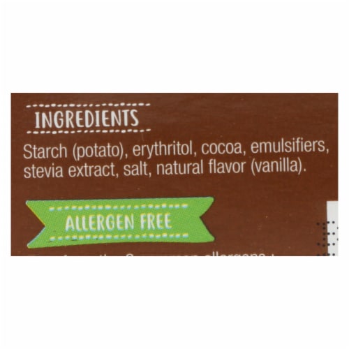 Simply Delish Chocolate Pudding & Pie Filling - Case of 6 - 1.7 oz. Perspective: back