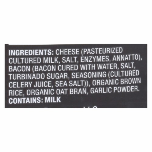 Sonoma Creamery Cheddar Crisps, Crunchy Real Cheese Snacks - Case of 12 - 2.25 oz. Perspective: back
