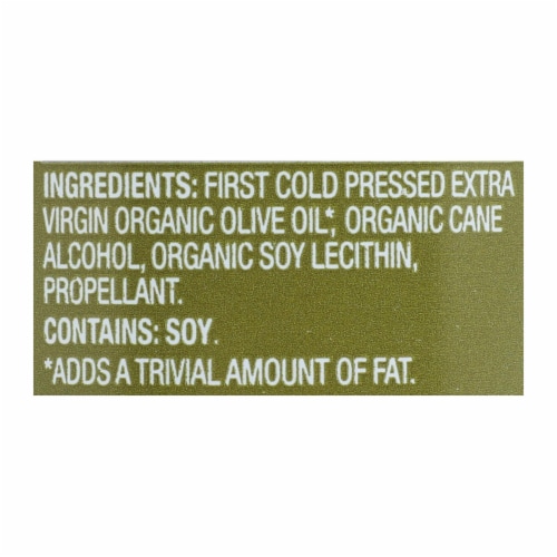 Spectrum Naturals Organic Extra Virgin Olive Spray Oil - Case of 6 - 5 Fl oz. Perspective: back