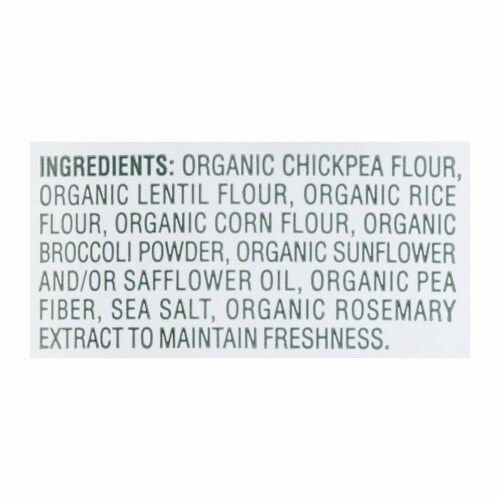 Sprout Organic Broccoli Curlz Baked Toddler Snacks  - Case of 6 - 1.48 oz. Perspective: back
