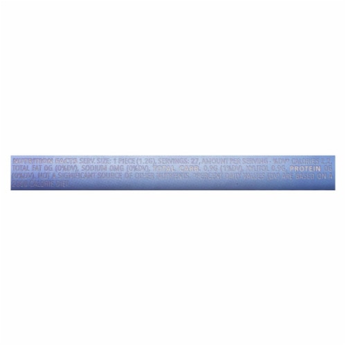 Spry All Natural Peppermint Chewing Gum  - Case of 6 - 27 CT Perspective: back