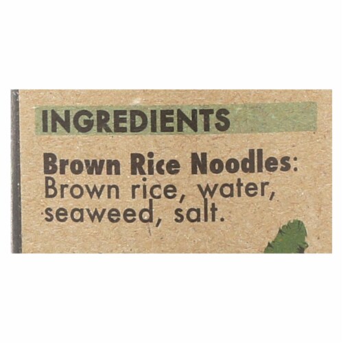 Star Anise Foods Noodles - Brown Rice - Vietnamese - with Seaweed - 8.6 oz - case of 6 Perspective: back