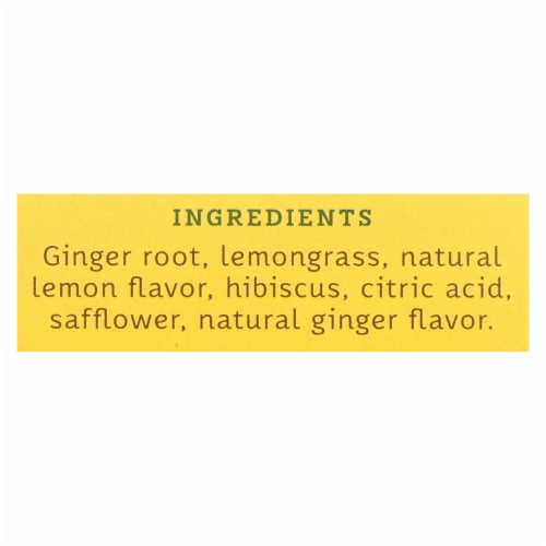 Stash Tea - Herbal - Lemon Ginger - 20 Bags - Case of 6 Perspective: back