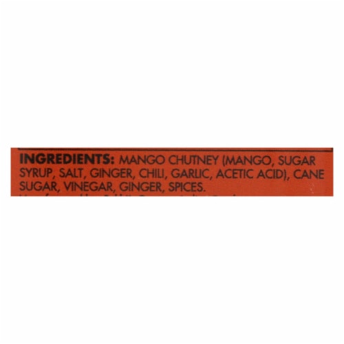 Sukhi's Gourmet Indian Food Chutney - Mango - Case of 6 - 8 oz. Perspective: back