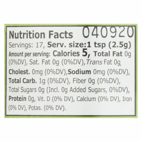 Sushi Sonic Freeze-Dried Real Wasabi  - Case of 12 - 1.5 oz. Perspective: back
