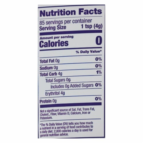Swerve The Ultimate Sugar Replacement - Case of 6 - 12 oz. Perspective: back