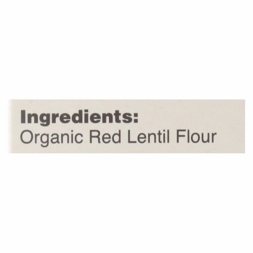 Tolerant Organic Pasta - Red Lentil Penne - Case of 6 - 8 oz. Perspective: back