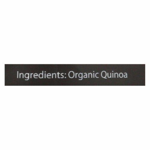 Truroots Organic Quinoa - Whole Grain - Case of 6 - 12 oz. Perspective: back