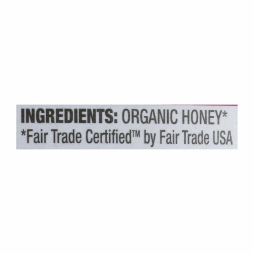 Wholesome Sweeteners Organic Raw - Unfiltered Honey - Case of 6 - 16 oz. Perspective: back