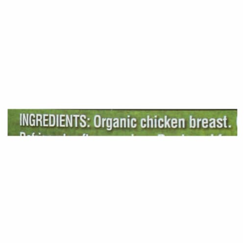 Wild Planet Organic Roasted Chicken Breast - No Salt Added - Case of 12 - 5 oz. Perspective: back