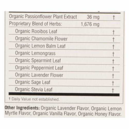 Yogi Stress ReliefHerbal Tea Caffeine Free Honey Lavender - 16 Tea Bags - Case of 6 Perspective: back