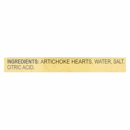 Reese Artichoke Hearts - Tender Small - Case Of 12 - 14 Oz. Perspective: back