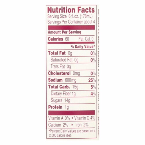 Manischewitz - Borscht with Shredded Beets - Case of 12 - 24 oz. Perspective: back