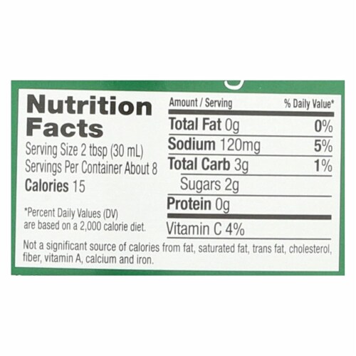 Maple Grove Farms - Fat Free Salad Dressing - Balsamic Vinaigrette - Case of 12 - 8 oz. Perspective: back