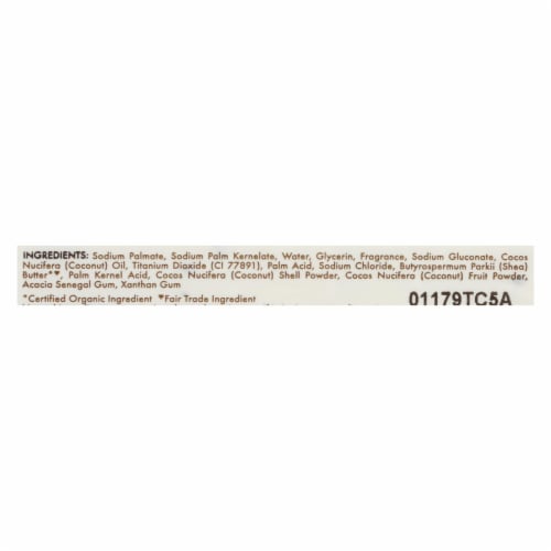 Shea Moisture - Bar Soap 100% Vr Coconut Oil - 1 Each - 8 oz. Perspective: back