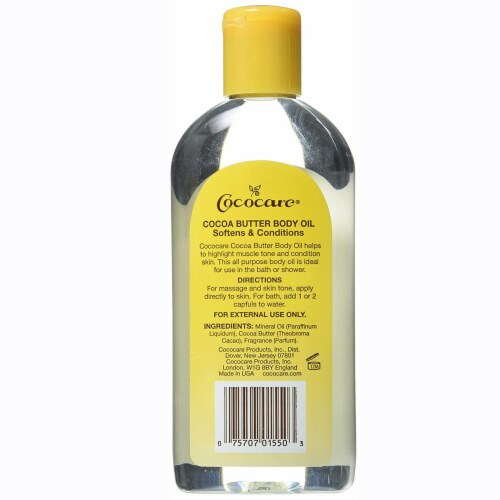 Cococare Cocoa Butter Body Oil - 8.5 fl oz Perspective: back