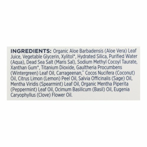 Oral Essentials - Toothpaste Whitening - 1 Each - 3.75 oz. Perspective: back