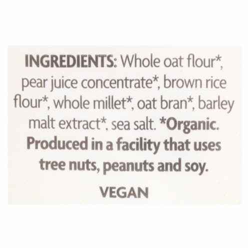 Nature's Path Organic Millet Rice Oat-bran Flakes Cereal - Case of 6 - 32 oz. Perspective: back