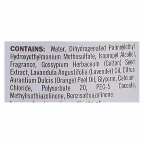 Mrs. Meyer's Clean Day - Fabric Softener - Lavender - Case of 6 - 32 oz Perspective: back