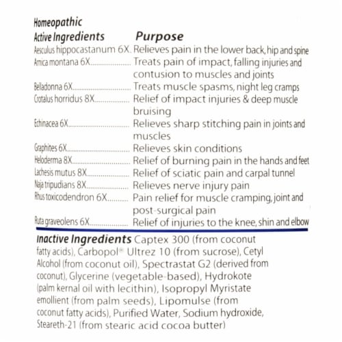 Topricin Anti-Inflammatory Pain Relief and Healing Cream - 8 oz. Perspective: back