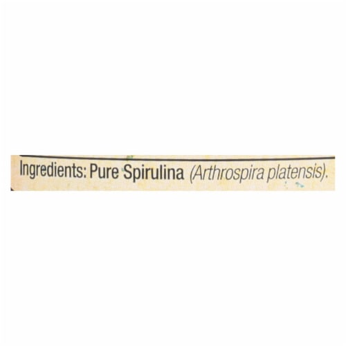 Nutrex Hawaii Pure Hawaiian Spirulina Pacifica Powder - 5 oz. Perspective: back