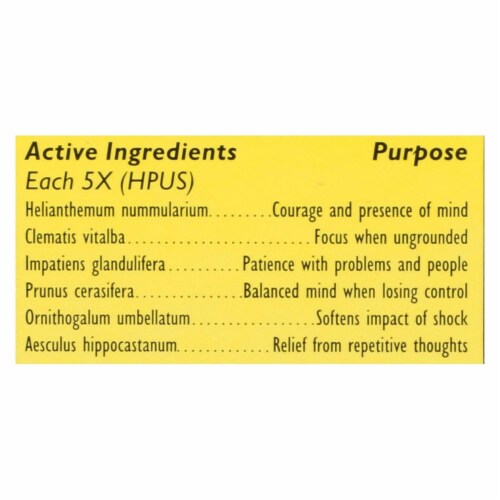 Bach Flower Remedies Rescue Sleep Liquid Melts - 28 Capsules Perspective: back
