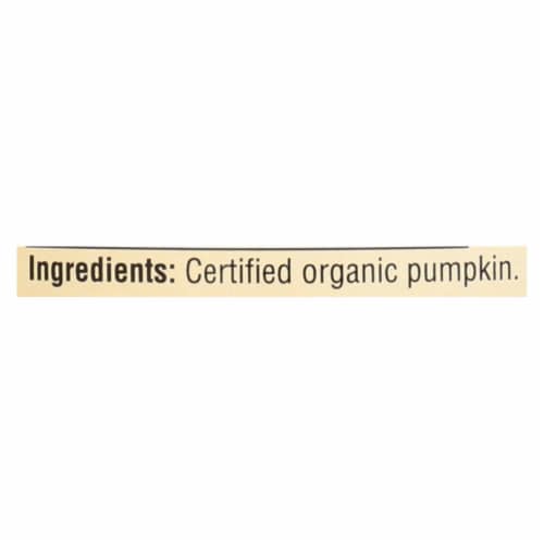 Farmer's Market Organic Pumpkin - Canned - Case of 12 - 15 oz. Perspective: back