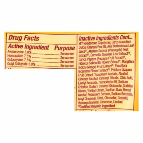Alba Botanica - Sunscreen - Hawaiian - Spf30 - 1 oz Perspective: back