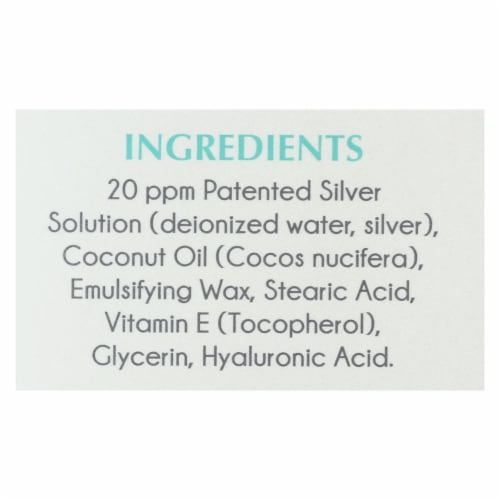 Silver Biotics Skin Cream  - 1 Each - 3.4 oz. Perspective: back